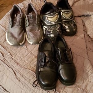 Lot of boys shoes